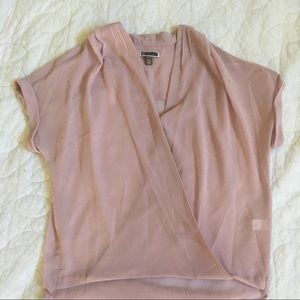 Sheer lilac strap top